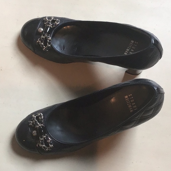 🌷STUART WEITZMAN NAVY PUMPS SIZE 8 - Picture 4 of 5